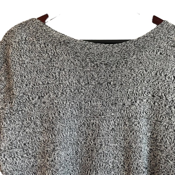 Talbots Black and White Knit Sweater - Picture 4 of 10